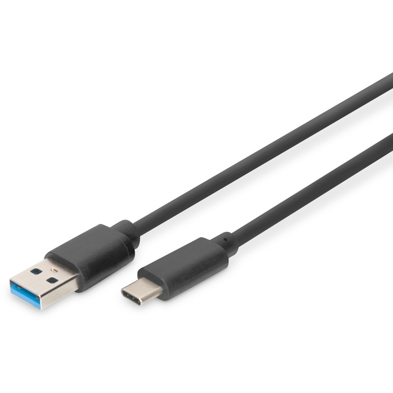 Buy DIGITUS USB 3.0 Type-C to USB-A Cable - 1.0 m - Black in Cyprus, Nicosia, Limassol, Larnaka, Pafos