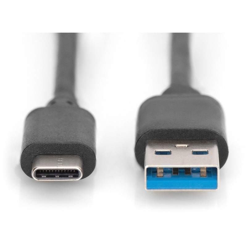 Buy DIGITUS USB 3.0 Type-C to USB-A Cable - 1.0 m - Black in Cyprus, Nicosia, Limassol, Larnaka, Pafos