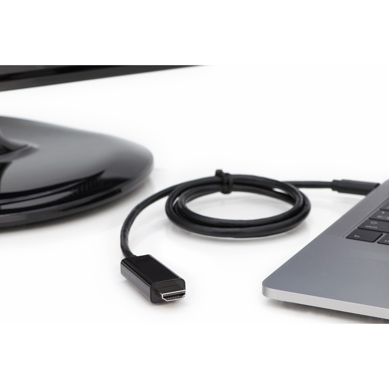 DIGITUS USB-C to DisplayPort Cable - 5 m - Black (4K60) — Buy in Cyprus with Fast Delivery