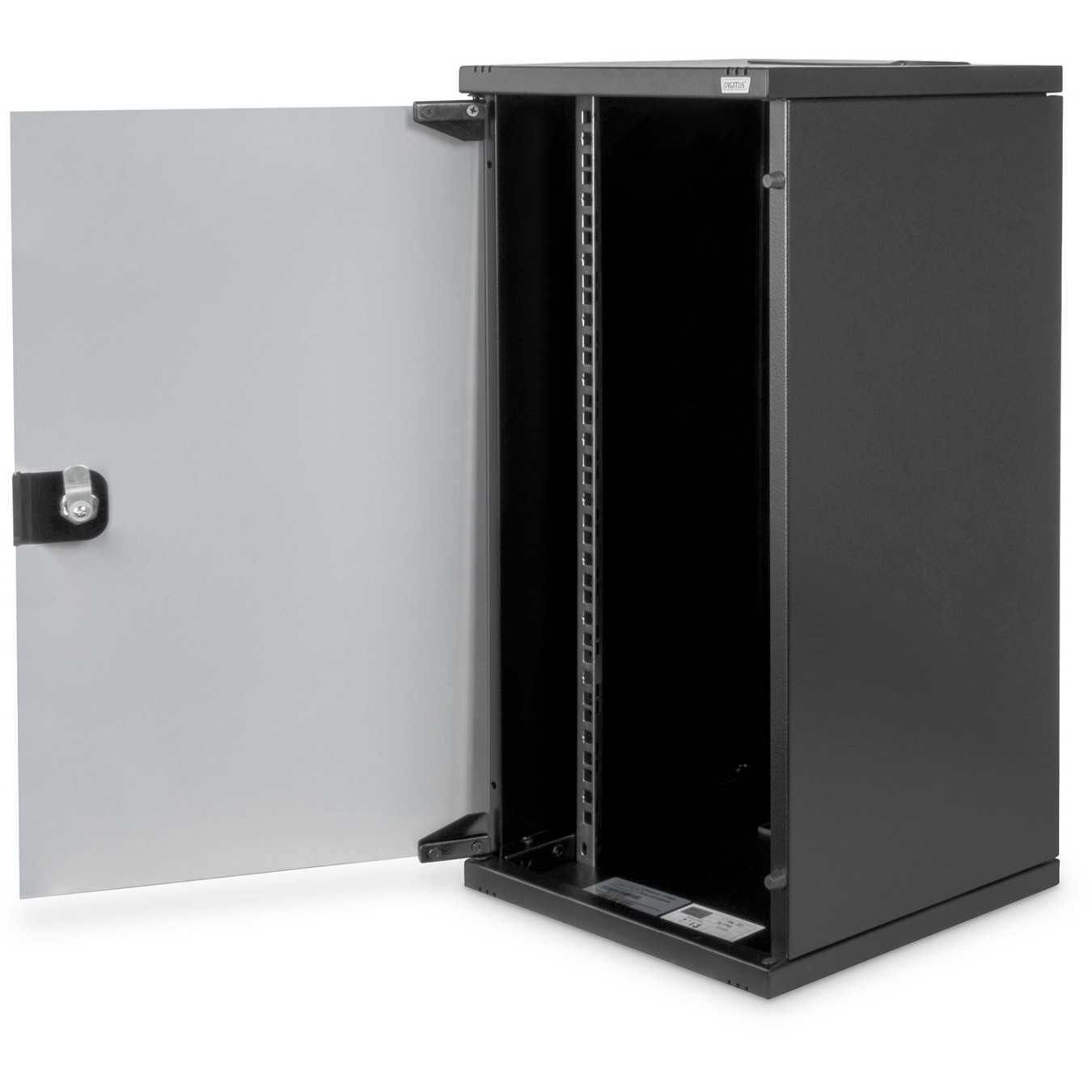 DIGITUS Wall Mount Rack - 12U, 312x300 mm - Black — Buy in Cyprus with Fast Delivery