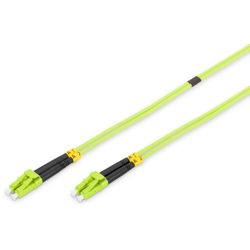 Buy DIGITUS LWL Patchkabel LC-LC - 2.00 m OM5 Multimode Duplex - Green in Cyprus, Nicosia, Limassol, Larnaka, Pafos