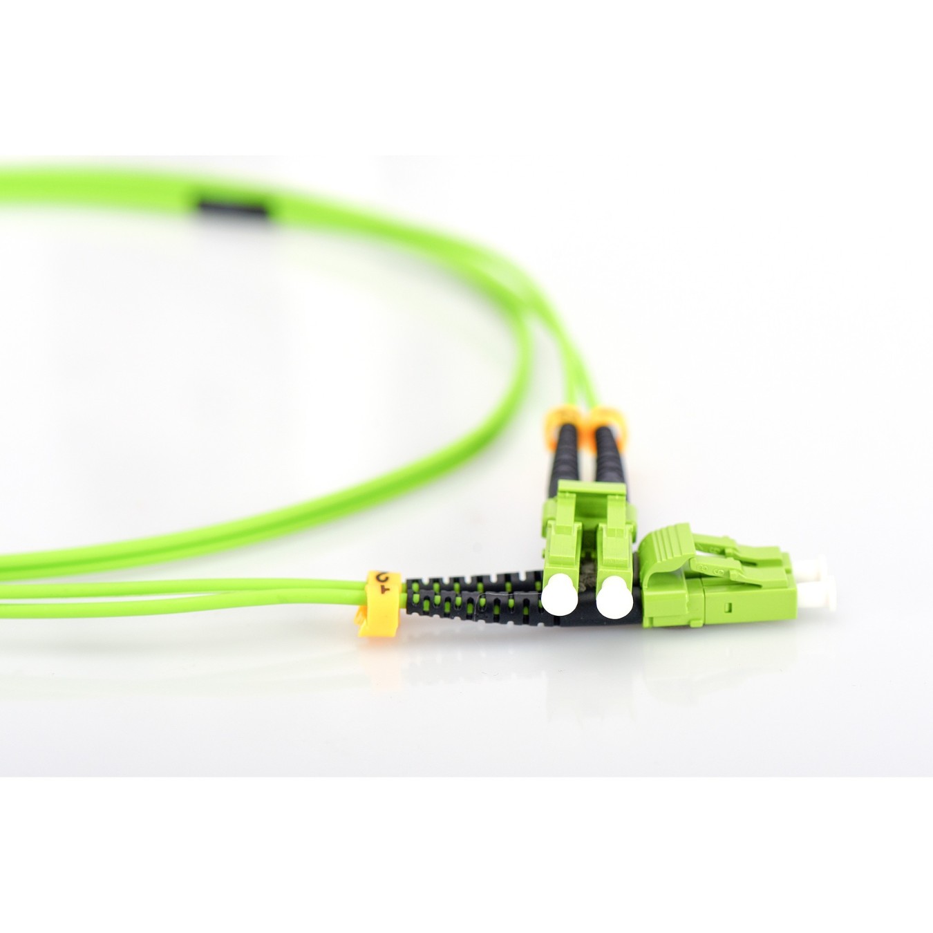 DIGITUS LWL Patchkabel LC-LC - 2.00 m OM5 Multimode Duplex - Green — Buy in Cyprus with Fast Delivery