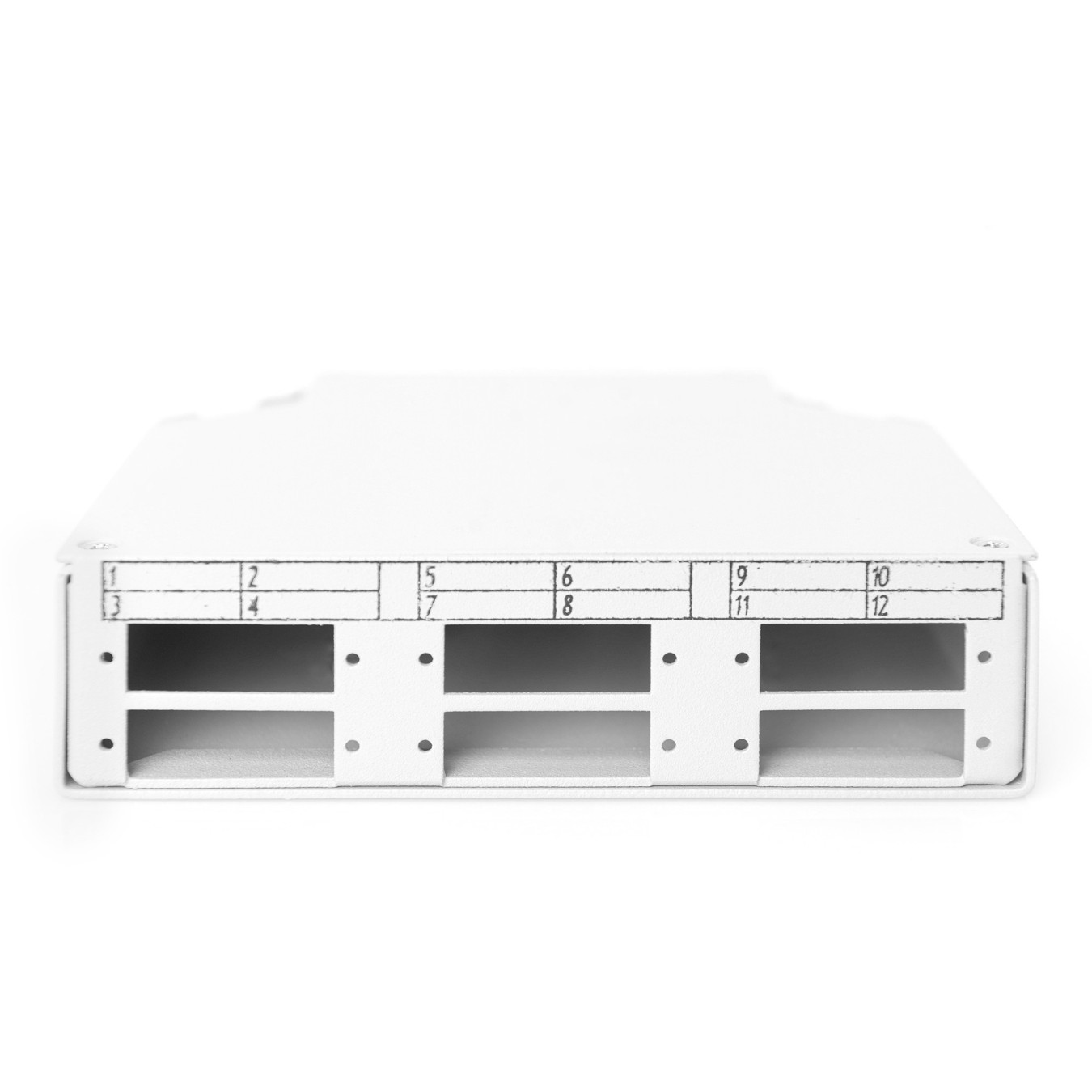 DIGITUS LWL DIN Rail Fiber Distribution Box - Grey - 6 SC connectors, 125 x 130 x 35 mm — Buy in Cyprus with Fast Delivery