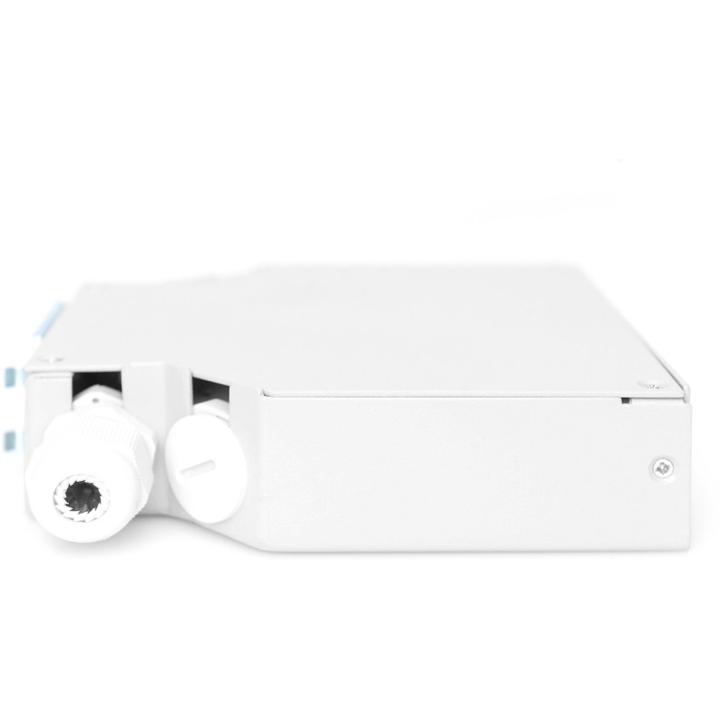 Buy DIGITUS LWL DIN Rail Fiber Distribution Box - Grey - 6 SC connectors, 125 x ... in Cyprus, Nicosia, Limassol, Larnaka, Pafos