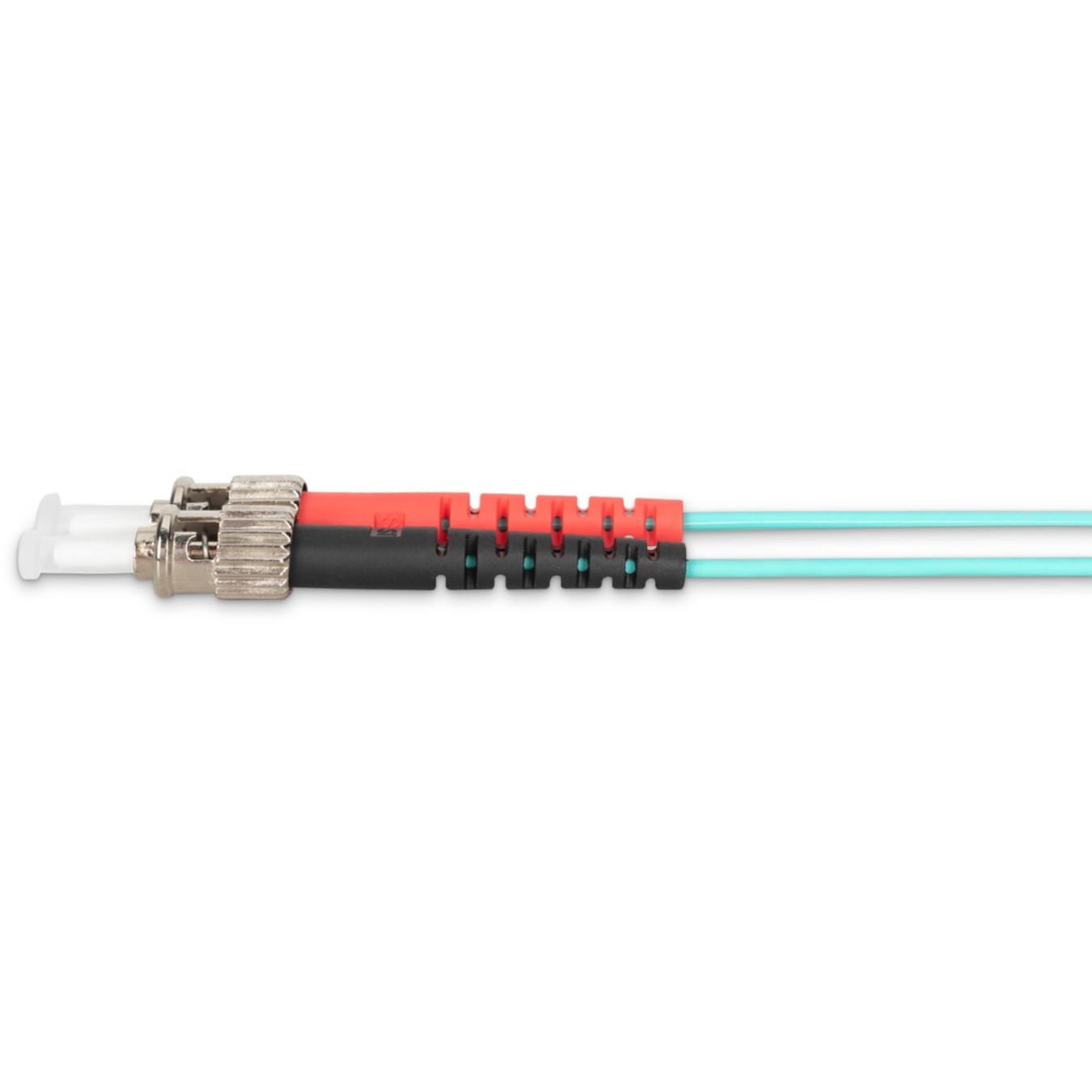 DIGITUS LWL Patchkabel ST to ST OM3 Duplex - 1.00 m - Aqua — Buy in Cyprus with Fast Delivery