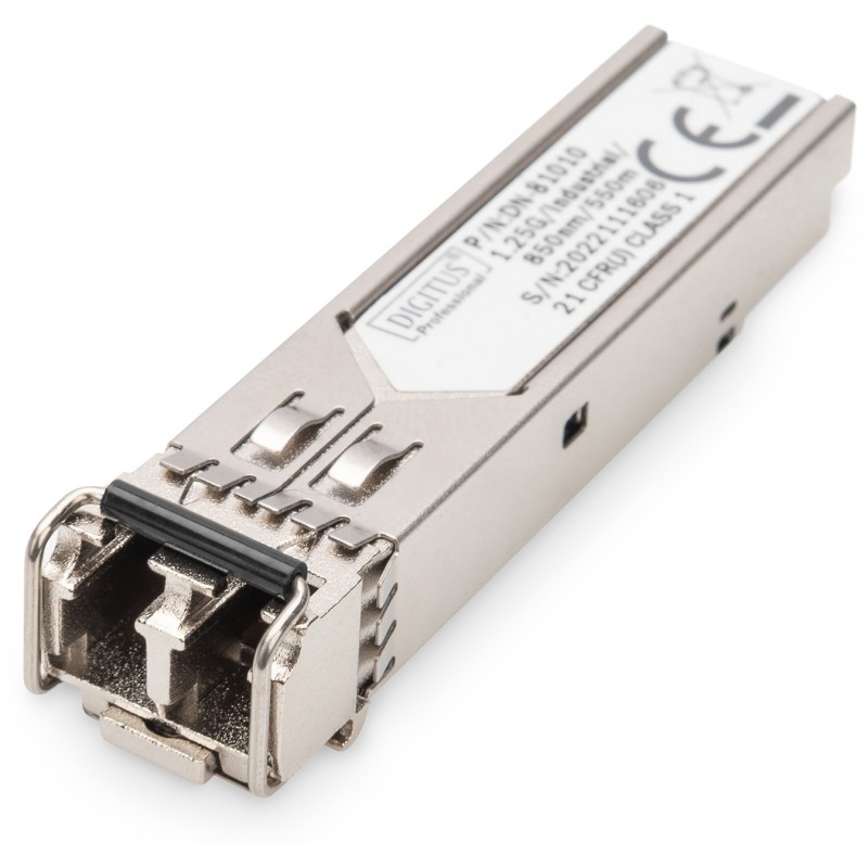 Buy DIGITUS Industrial Mini GBIC SFP Module - 1.25 Gbps, 850 nm MMF, LC, 50/125 ... in Cyprus, Nicosia, Limassol, Larnaka, Pafos