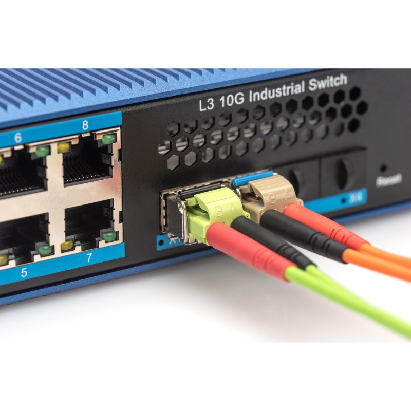 Buy DIGITUS Industrial Mini GBIC SFP Module - 1.25 Gbps, 850 nm MMF, LC, 50/125 ... in Cyprus, Nicosia, Limassol, Larnaka, Pafos