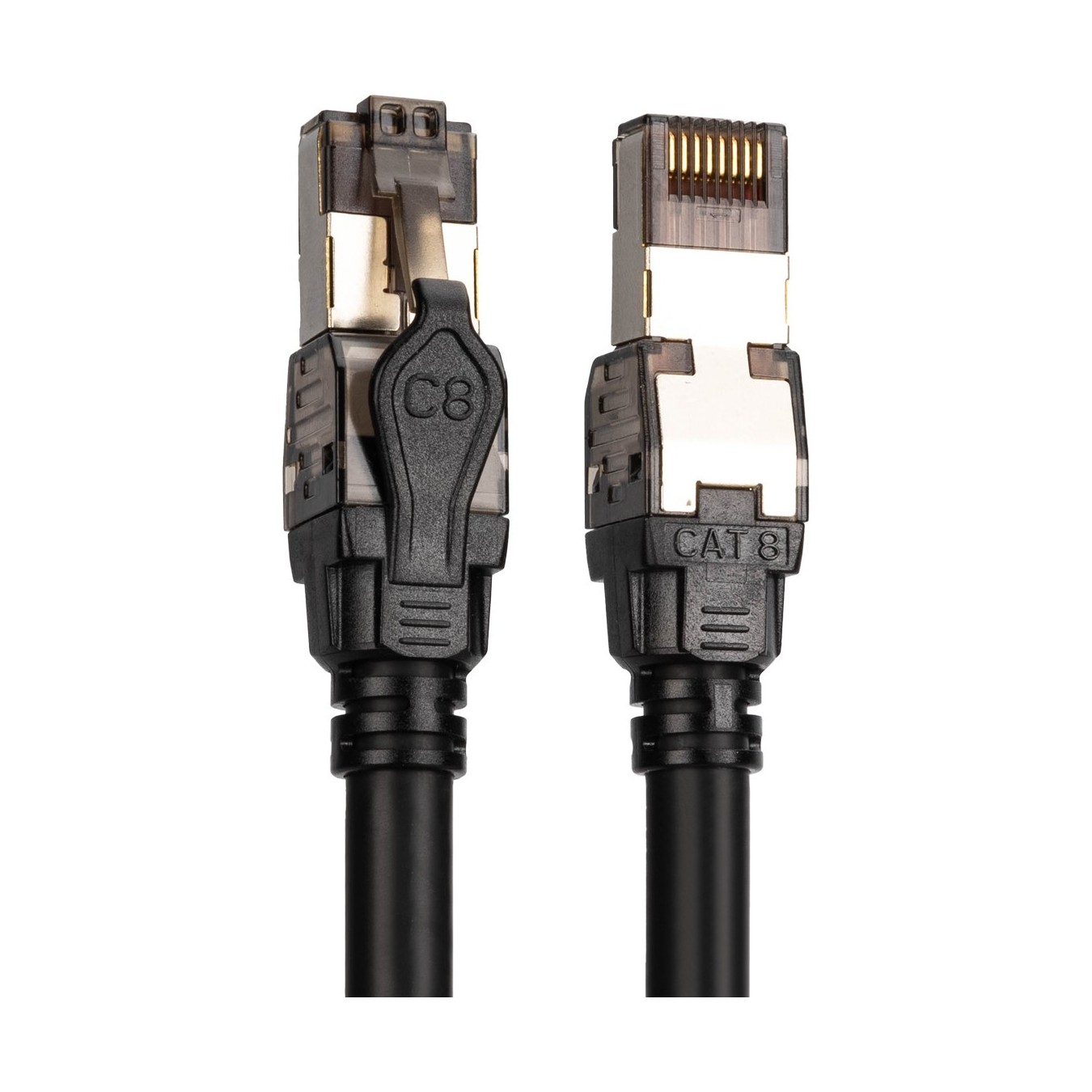 DIGITUS Patch Cable CAT 8.1 S FTP 5.00 m - Black — Buy in Cyprus with Fast Delivery