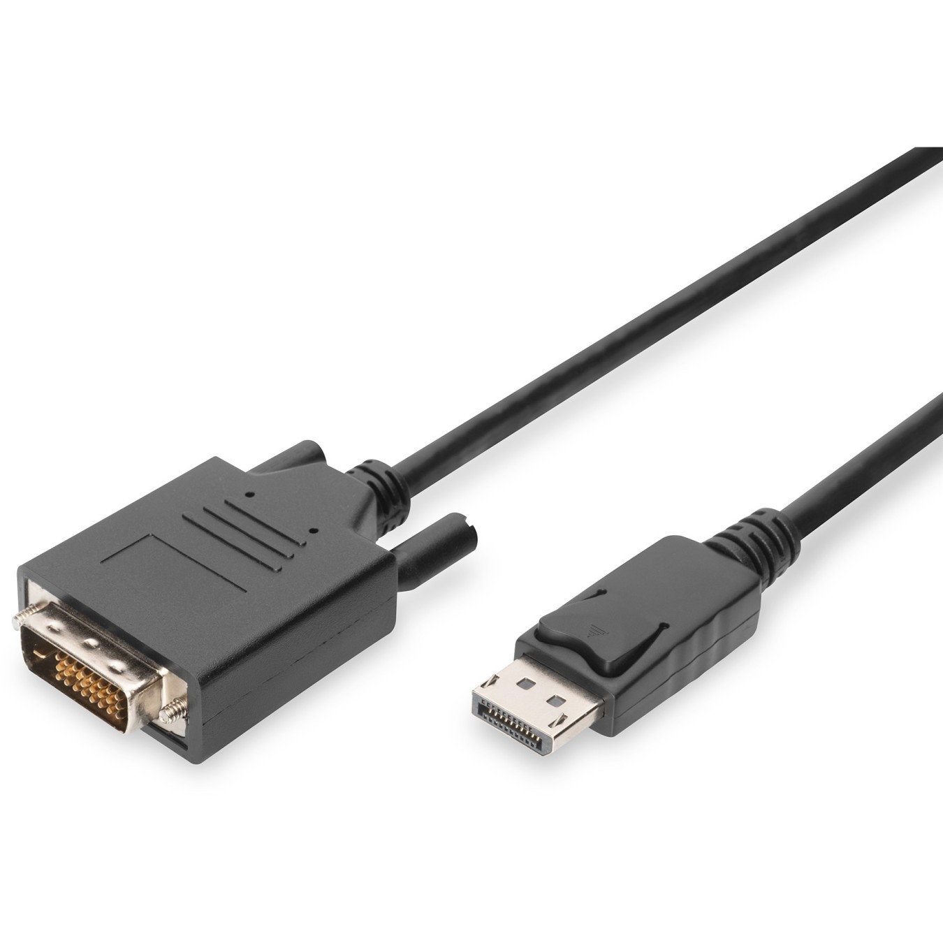 DIGITUS DisplayPort to DVI-D Cable - DP 1.1a - Black, 3 m — Buy in Cyprus with Fast Delivery