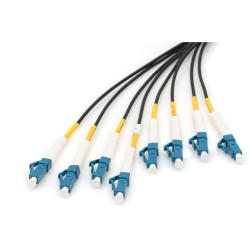 Buy DIGITUS LWL Patch Cable LC-UPC OS2, 100 m, 8-fiber, black, pre-terminated in Cyprus, Nicosia, Limassol, Larnaka, Pafos