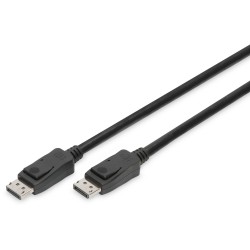 Buy DIGITUS DisplayPort Cable 5m 8K black - Characteristics (Color: Black) in Cyprus, Nicosia, Limassol, Larnaka, Pafos