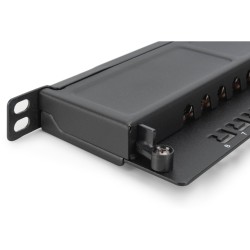 Buy DIGITUS Cat.6A Slim Patch Panel - 8-Port - 0.5U in Cyprus, Nicosia, Limassol, Larnaka, Pafos