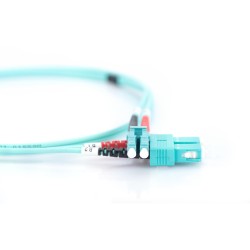 Buy DIGITUS LWL Patchkabel LC to SC 3.00m Multimode OM3 - (Aqua color) in Cyprus, Nicosia, Limassol, Larnaka, Pafos