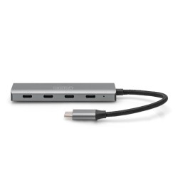 Buy DIGITUS USB-C Hub 4-Port USB 3.1 - Integrated Cable (Silver) in Cyprus, Nicosia, Limassol, Larnaka, Pafos