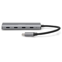 Buy DIGITUS USB-C Hub 4-Port USB 3.1 - Integrated Cable (Silver) in Cyprus, Nicosia, Limassol, Larnaka, Pafos