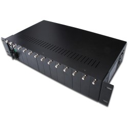 Buy DIGITUS Media Converter Chassis 2HE 14-Slot - Black - Rack-Mount 2U Chassis in Cyprus, Nicosia, Limassol, Larnaka, Pafos