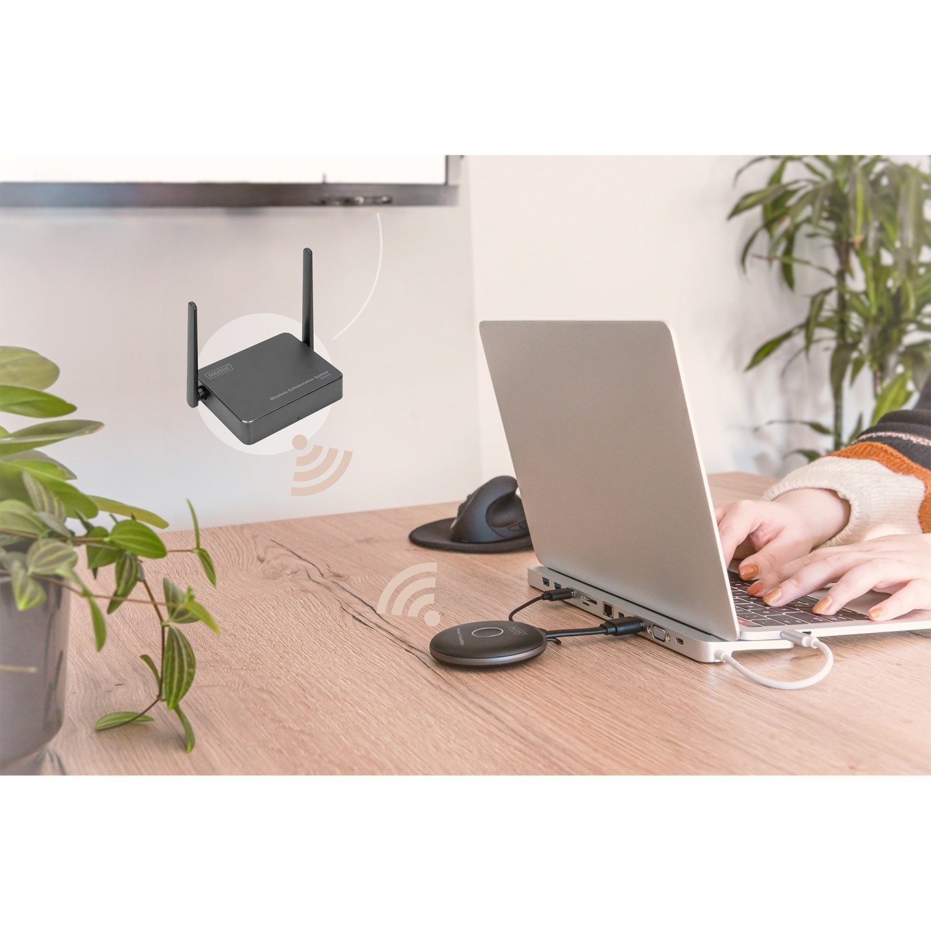 Digitus Wireless HDMI Transmitter for Click & Present Pro - DS-55317 - Plug-and-play wireless presentation dongle