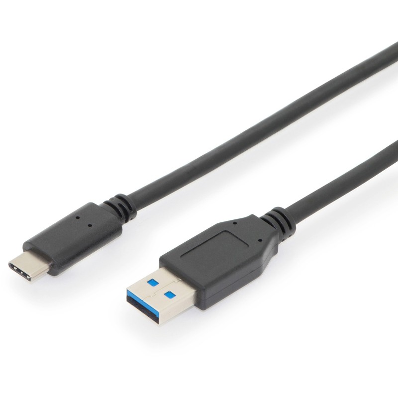 Buy DIGITUS USB 2.0 USB-C to USB-A Cable - 1.0 m - Black in Cyprus, Nicosia, Limassol, Larnaka, Pafos