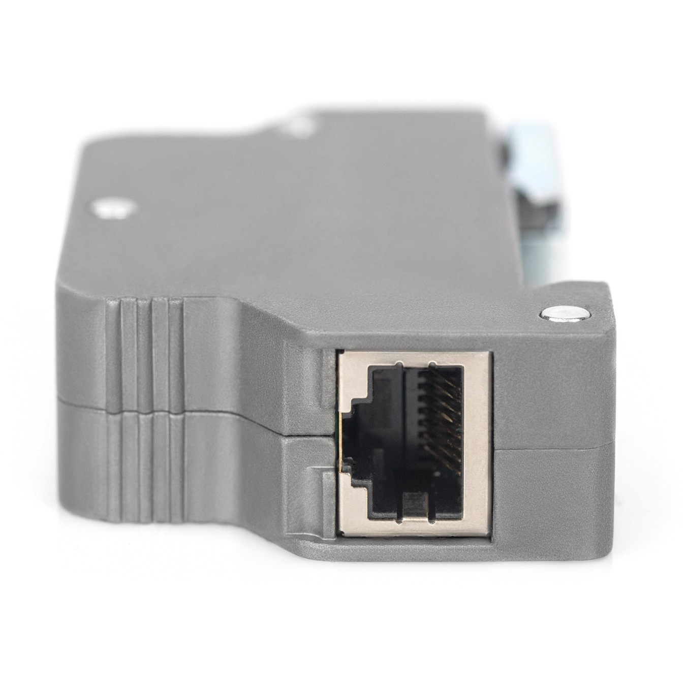 Digitus DN-95421 PoE Surge Protector (RJ45) DIN Rail Mount - DN-95421 - Grey, Zinc, IP40 — Buy in Cyprus with Fast Delivery