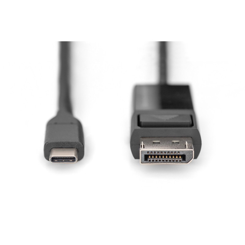 Buy Digitus USB-C to DisplayPort Cable - Bidirectional 8K, 2m - Black in Cyprus, Nicosia, Limassol, Larnaka, Pafos
