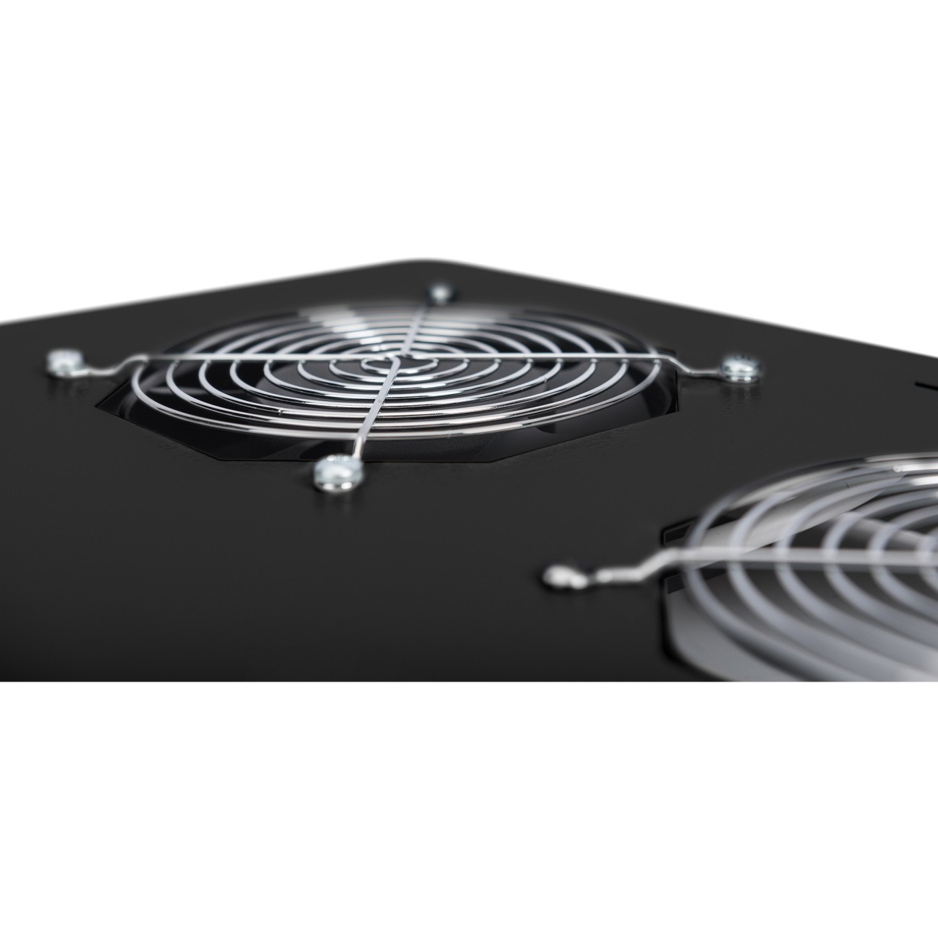 DIGITUS Roof Cooling Unit Unique Dynamic 2 Fans - Black, 19" mounting — Buy in Cyprus with Fast Delivery