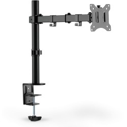 Buy Single Monitor Desk Mount for 15-32 inch, 8 kg, DIGITUS, Black - DA-90399 in Cyprus, Nicosia, Limassol, Larnaka, Pafos