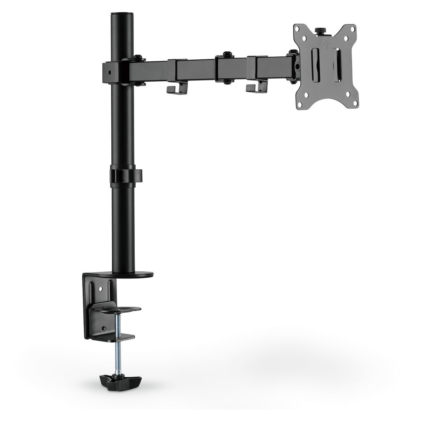 Single Monitor Desk Mount for 15-32 inch, 8 kg, DIGITUS, Black - DA-90399 — Buy in Cyprus with Fast Delivery