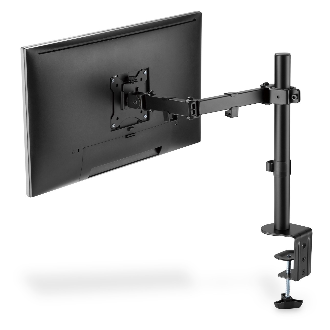 Single Monitor Desk Mount for 15-32 inch, 8 kg, DIGITUS, Black - DA-90399 — Buy in Cyprus with Fast Delivery