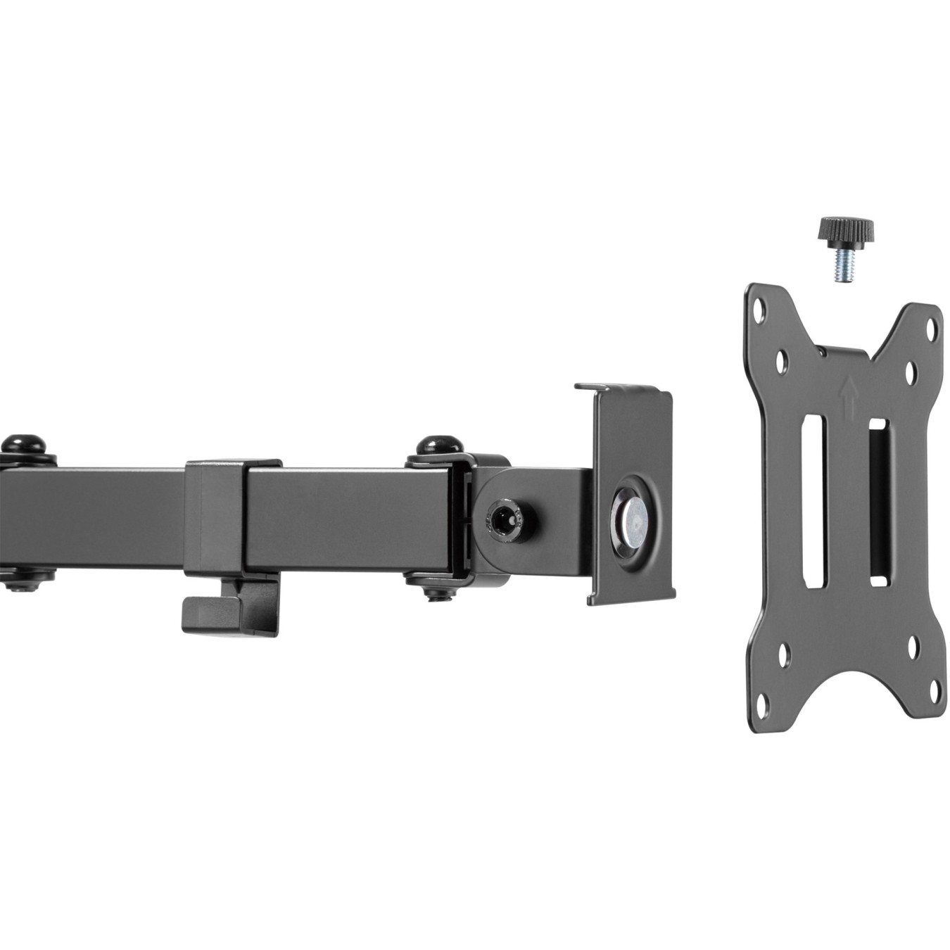 Single Monitor Desk Mount for 15-32 inch, 8 kg, DIGITUS, Black - DA-90399 — Buy in Cyprus with Fast Delivery