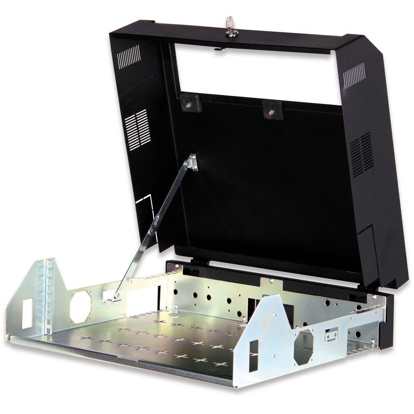 DIGITUS Wall-Mount Enclosure SOHO 3U 145x500x475 mm - Black — Buy in Cyprus with Fast Delivery