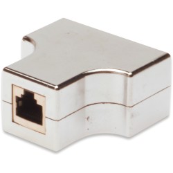Buy Digitus CAT 5e Shielded RJ45 Modular Coupler - Grey in Cyprus, Nicosia, Limassol, Larnaka, Pafos