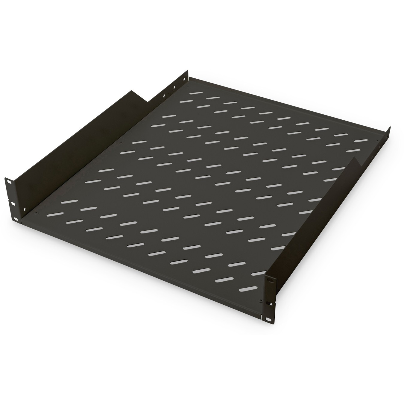 Digitus 19' 2U Fixed-Install Rack Shelf - Black (88x482x549 mm) — Buy in Cyprus with Fast Delivery