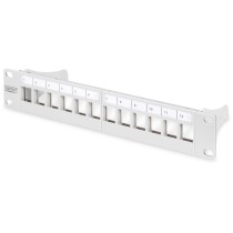 DIGITUS Patchpanel 12-Port Modular - 1U, 19-inch Rack Mount — Buy in Cyprus with Fast Delivery