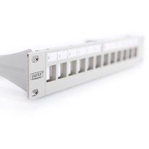 DIGITUS Patchpanel 12-Port Modular - 1U, 19-inch Rack Mount — Buy in Cyprus with Fast Delivery