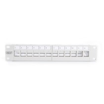 DIGITUS Patchpanel 12-Port Modular - 1U, 19-inch Rack Mount — Buy in Cyprus with Fast Delivery