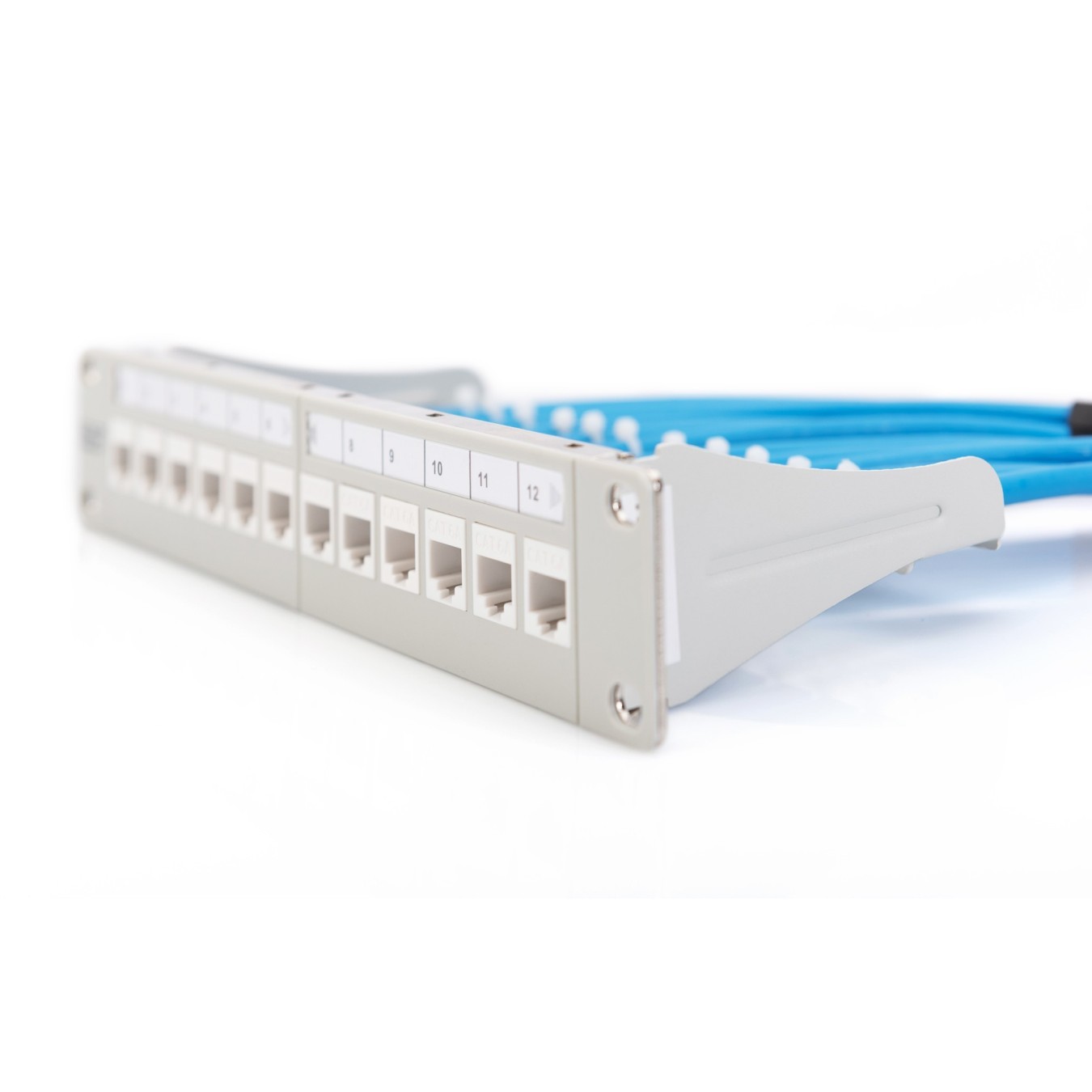 DIGITUS Patchpanel 12-Port Modular - 1U, 19-inch Rack Mount — Buy in Cyprus with Fast Delivery