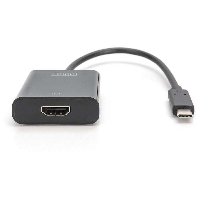 Buy DIGITUS External Video Adapter - Characteristics (Black, USB-C 3.2 Gen 1 to ... in Cyprus, Nicosia, Limassol, Larnaka, Pafos