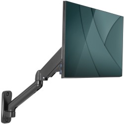 Buy Monitor Wall Mount for 1 Monitor 32-inch - DA-90425 - Black, Gas Spring, 9 k... in Cyprus, Nicosia, Limassol, Larnaka, Pafos