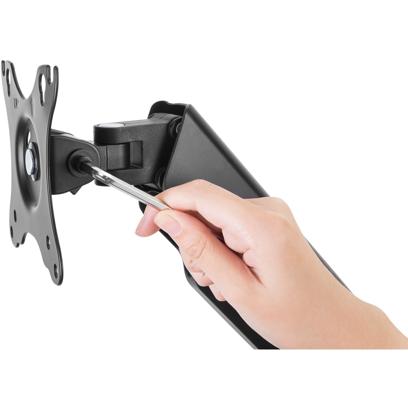 Monitor Wall Mount for 1 Monitor 32-inch - DA-90425 - Black, Gas Spring, 9 kg capacity — Buy in Cyprus with Fast Delivery