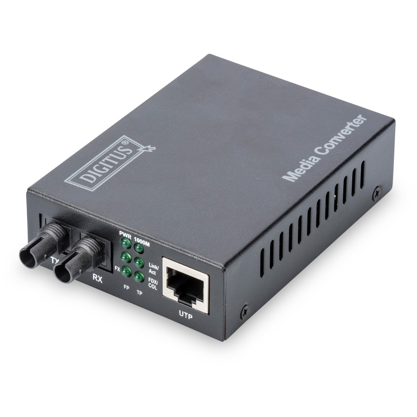 DIGITUS Gigabit Media Converter - Multimode RJ45-ST - 850 nm, 500 m, 5 V DC, 0–60 °C — Buy in Cyprus with Fast Delivery