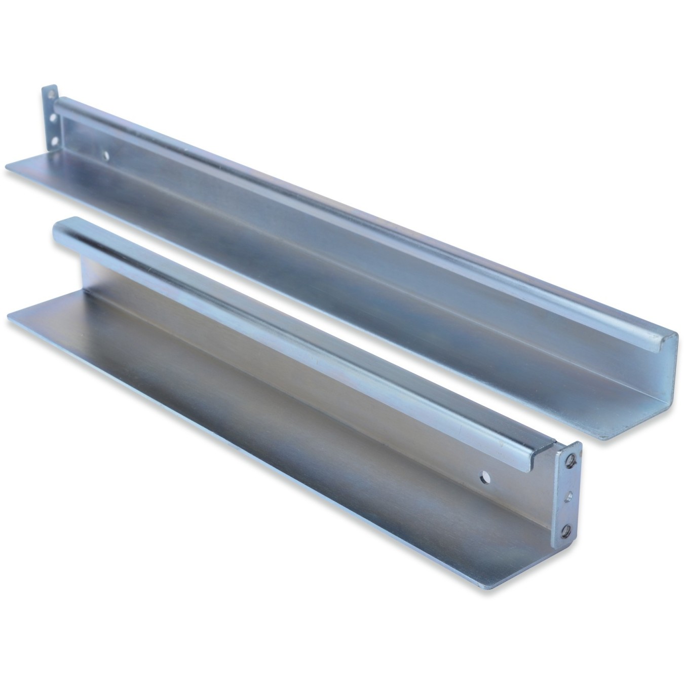 DIGITUS Sliding Rail L-Support for 483 mm Deep Server Racks - Tool-free mounting, adjustable