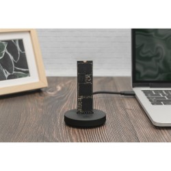 Buy DIGITUS USB-C Docking Station for NVMe/SATA SSD - Characteristics (Black) in Cyprus, Nicosia, Limassol, Larnaka, Pafos
