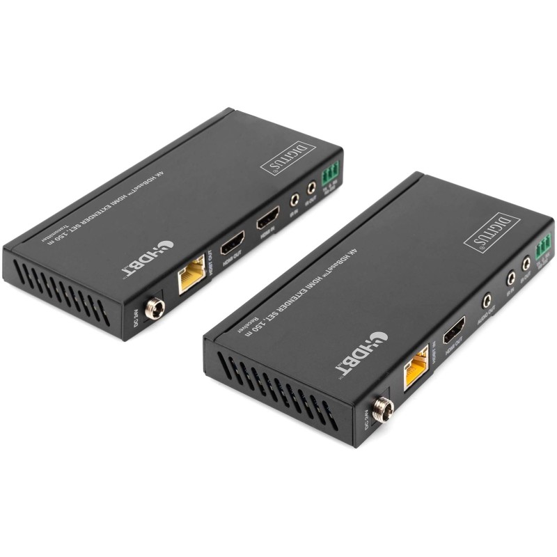 Buy DIGITUS 4K HDBaseT HDMI Extender Set - Up to 150m in Cyprus, Nicosia, Limassol, Larnaka, Pafos