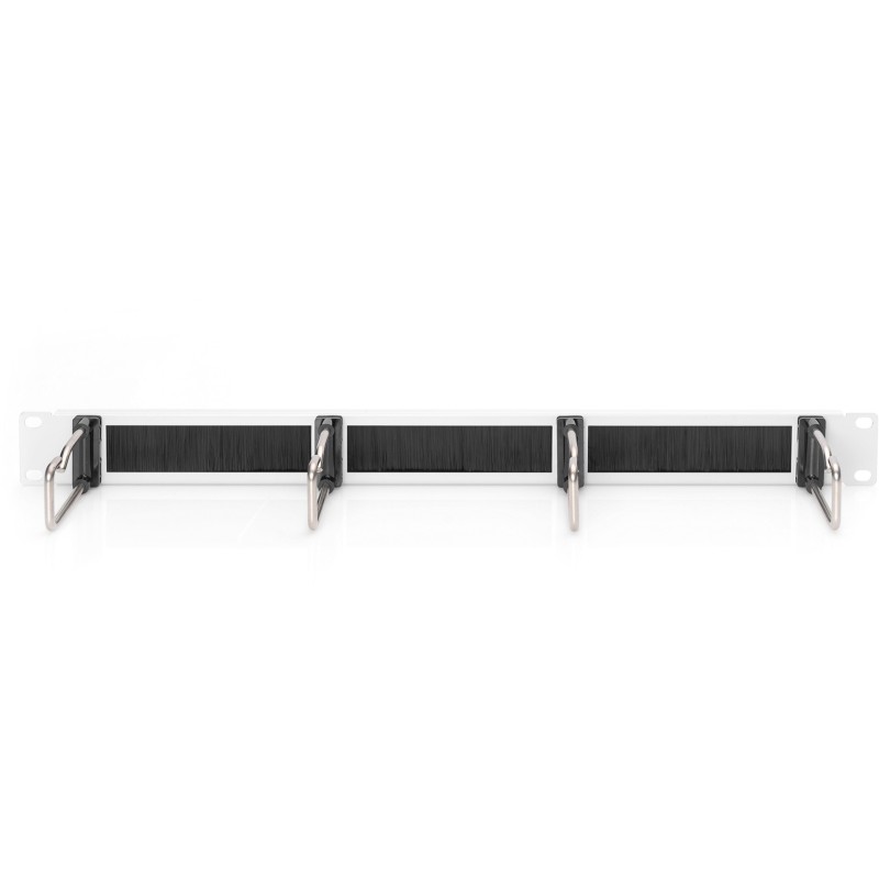 Buy DIGITUS Cable Management Panel with Steel Brackets and Brush Strip - 19'' 1U in Cyprus, Nicosia, Limassol, Larnaka, Pafos