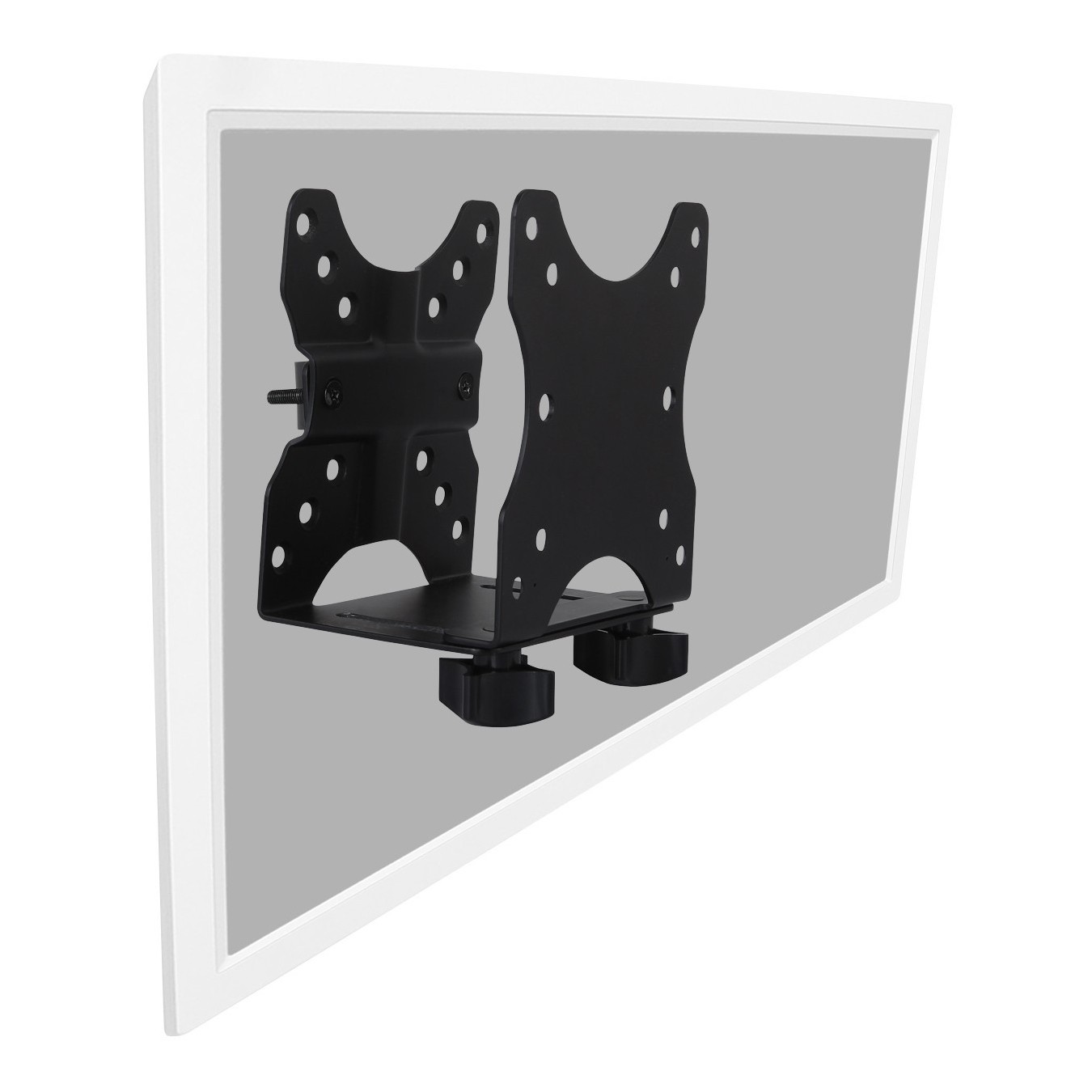 Mini Desktop PC Mount VESA 75x75 / 100x100 - Multifunctional — Buy in Cyprus with Fast Delivery