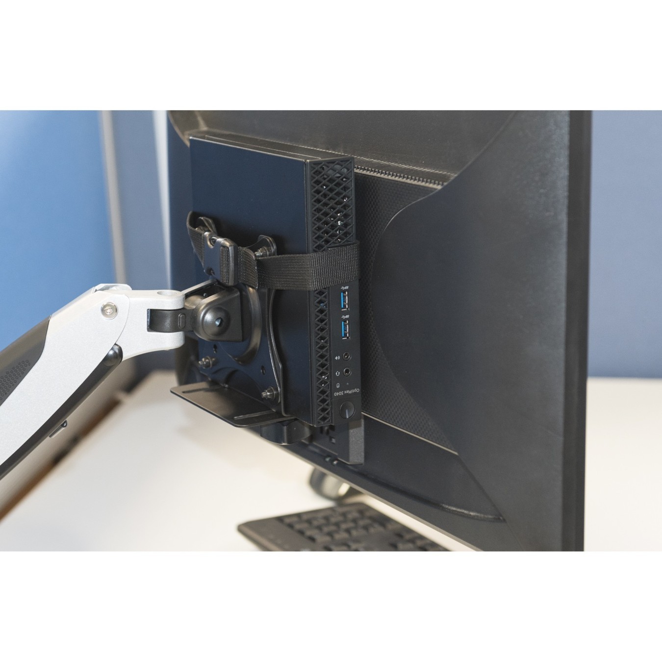 Mini Desktop PC Mount VESA 75x75 / 100x100 - Multifunctional — Buy in Cyprus with Fast Delivery