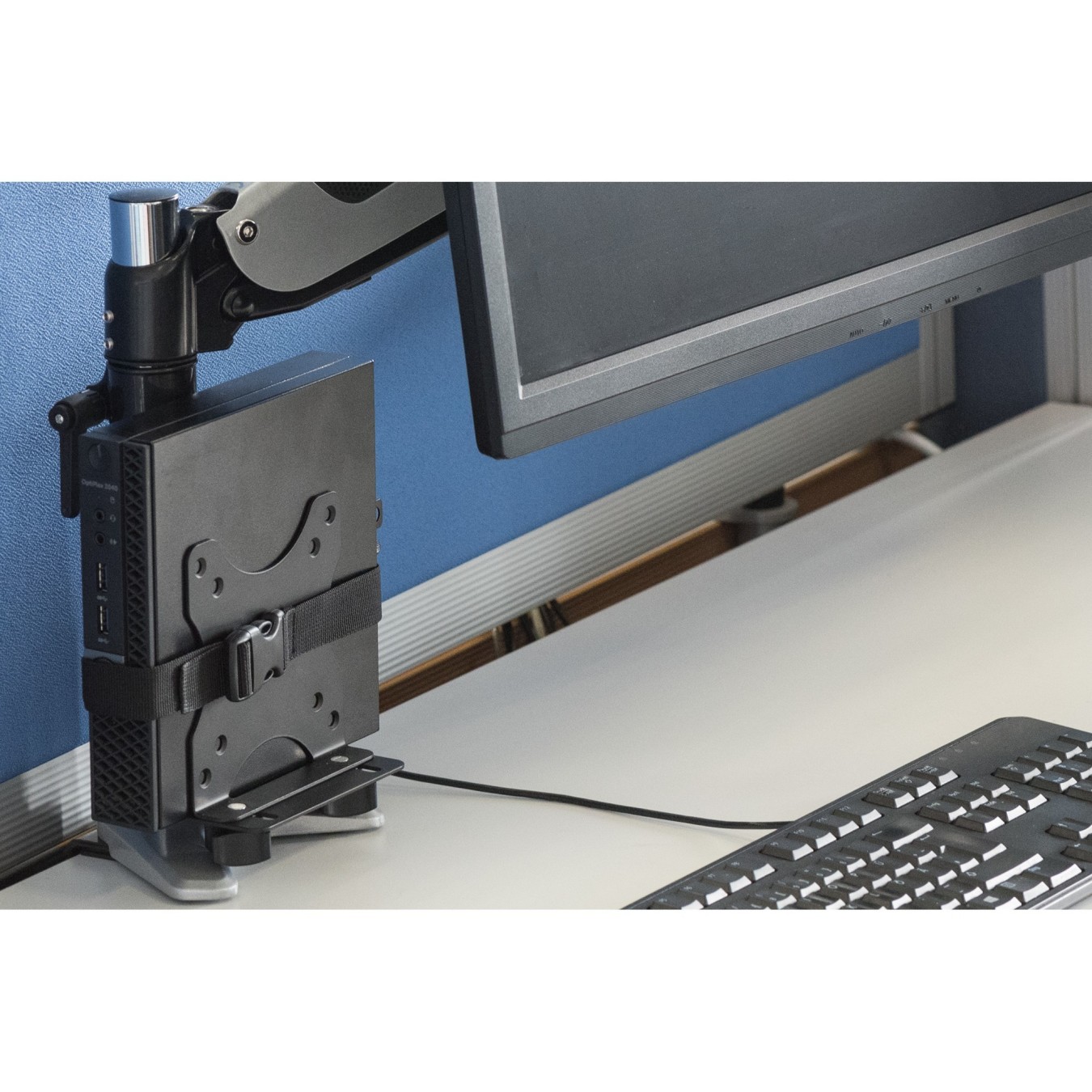 Mini Desktop PC Mount VESA 75x75 / 100x100 - Multifunctional — Buy in Cyprus with Fast Delivery