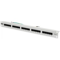 DIGITUS Patch Panel 1U - 25-Port Cat3 ISDN, Grey, Rack-Mount — Buy in Cyprus with Fast Delivery