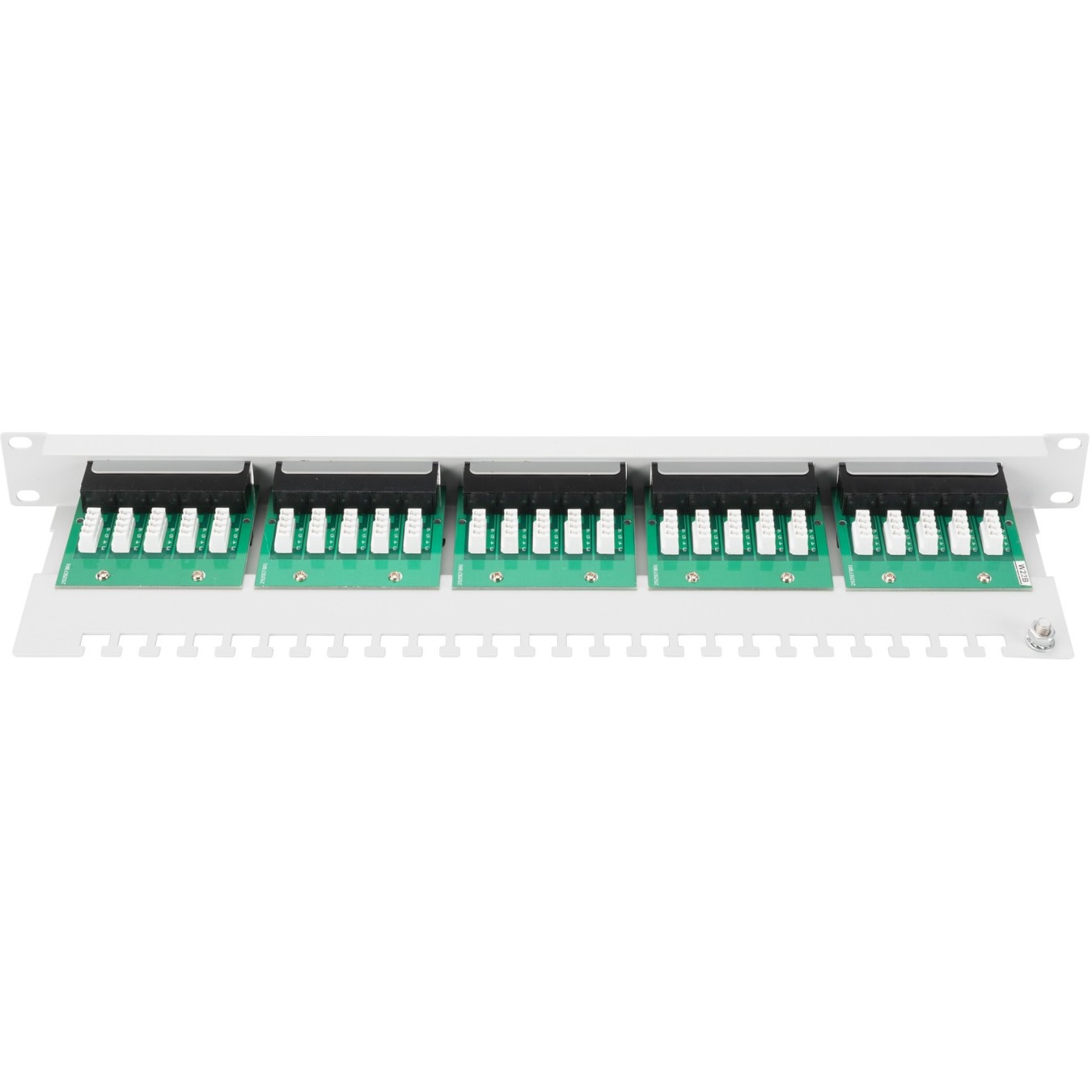 DIGITUS Patch Panel 1U - 25-Port Cat3 ISDN, Grey, Rack-Mount — Buy in Cyprus with Fast Delivery