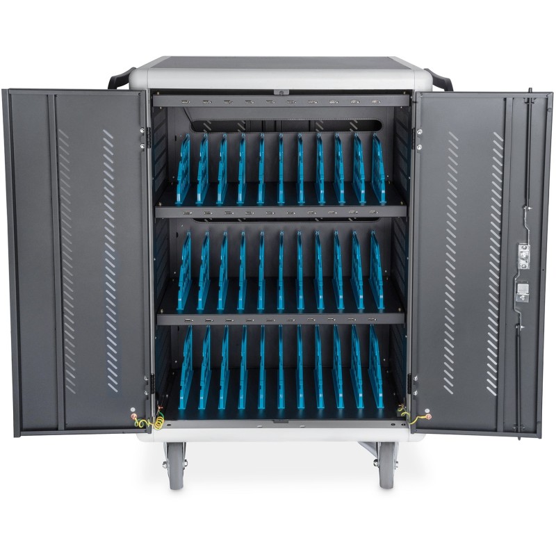 Buy Digitus Mobile Charging Cabinet for 30 Notebooks/Tablets Up to 15.6" - Black... in Cyprus, Nicosia, Limassol, Larnaka, Pafos